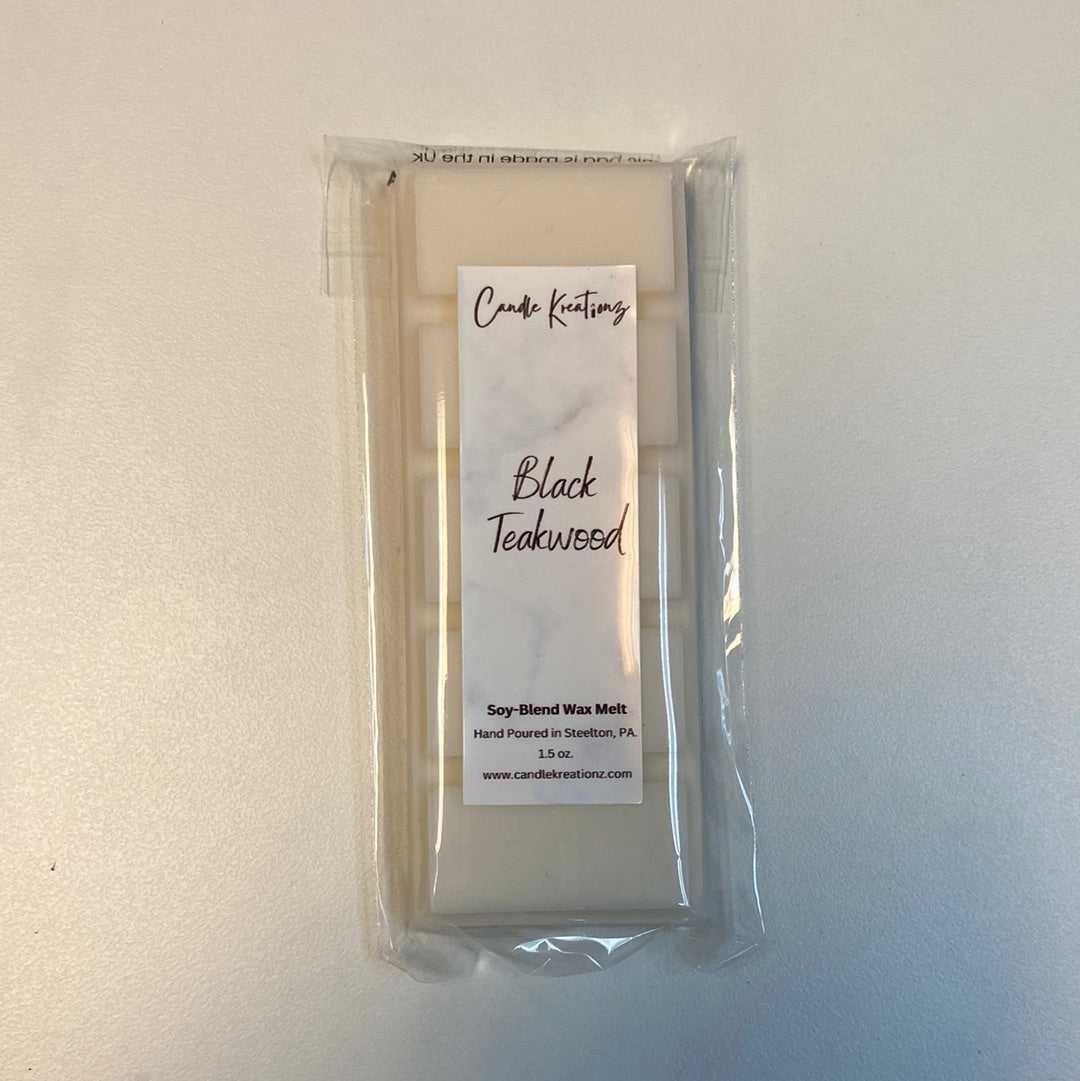 Black Teakwood wax melts